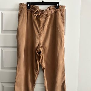 Loft drawstring pull on pants